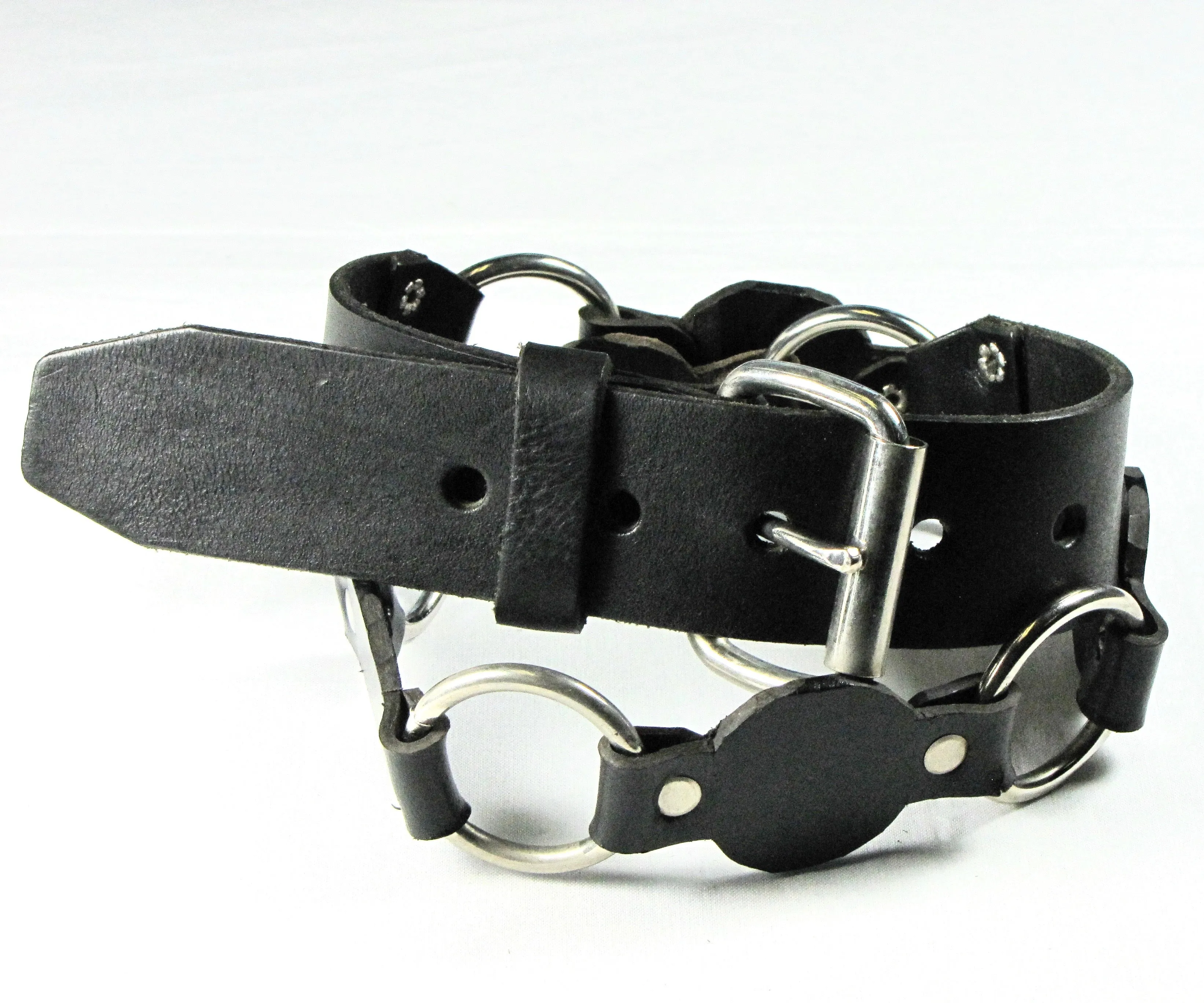Ring Belt w/ Circular Cut-Outs
