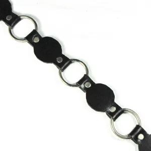 Ring Belt w/ Circular Cut-Outs