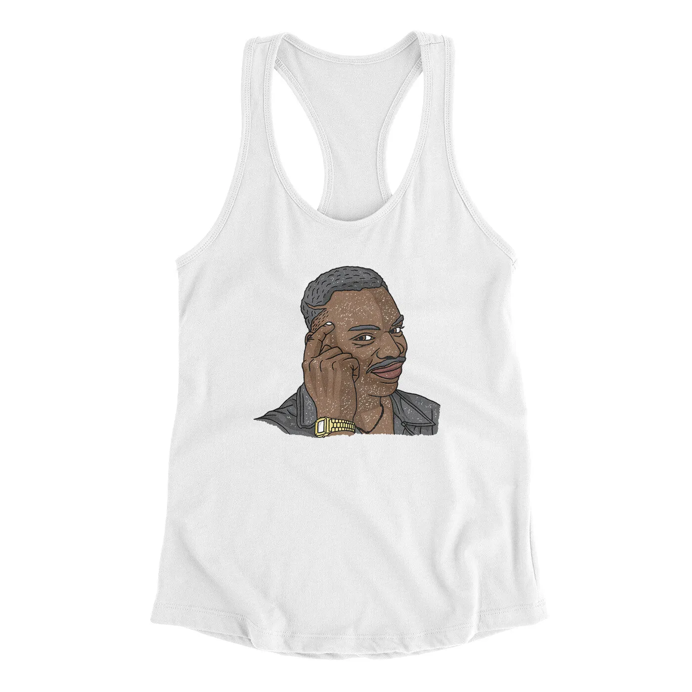 Roll Safe Meme Funny Women's Racerback Tank