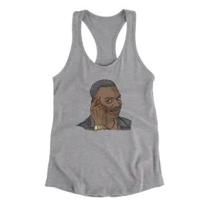Roll Safe Meme Funny Women's Racerback Tank