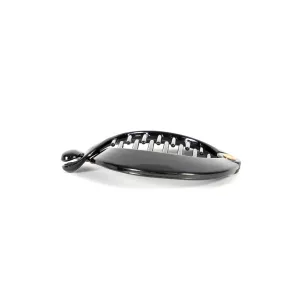 Round Black Banana Hair Clip