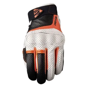 RS2 Gloves White/Orange (Size L)