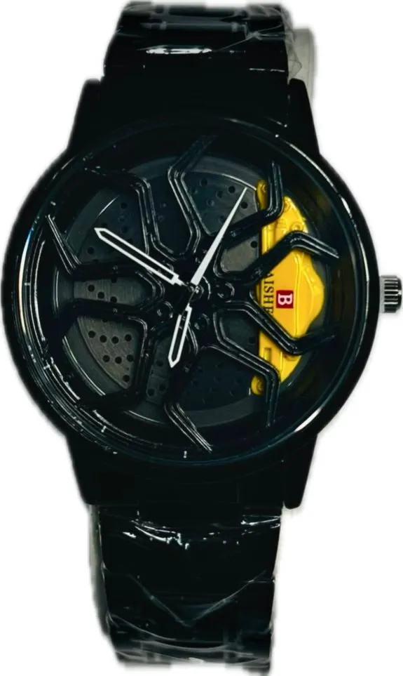 RS8 Whyl - The Alloy Wheel Watch with Stainless Steel Strap