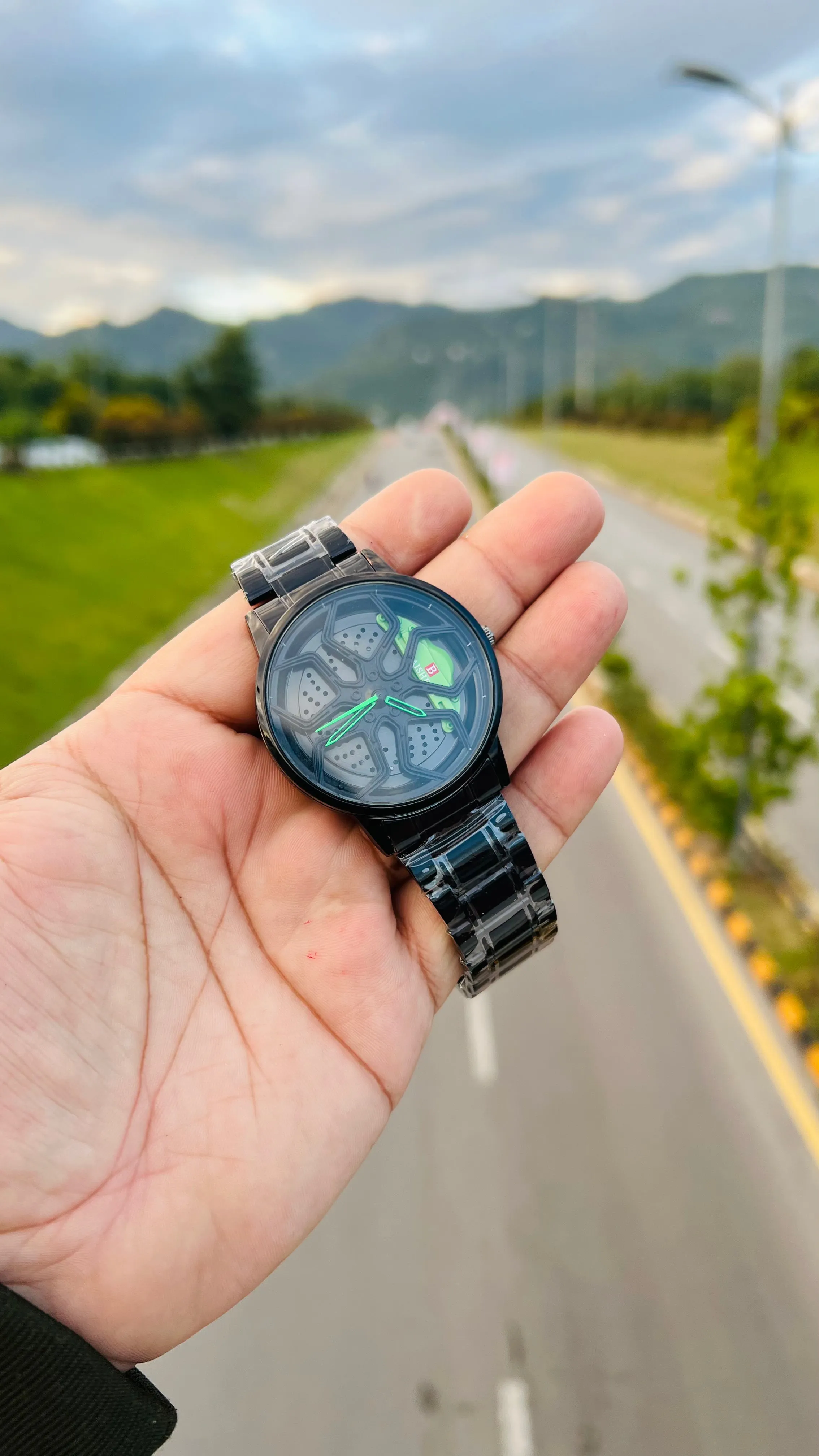 RS8 Whyl - The Alloy Wheel Watch with Stainless Steel Strap