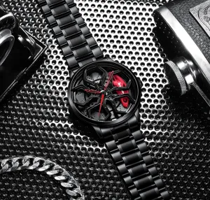 RS8 Whyl - The Alloy Wheel Watch with Stainless Steel Strap