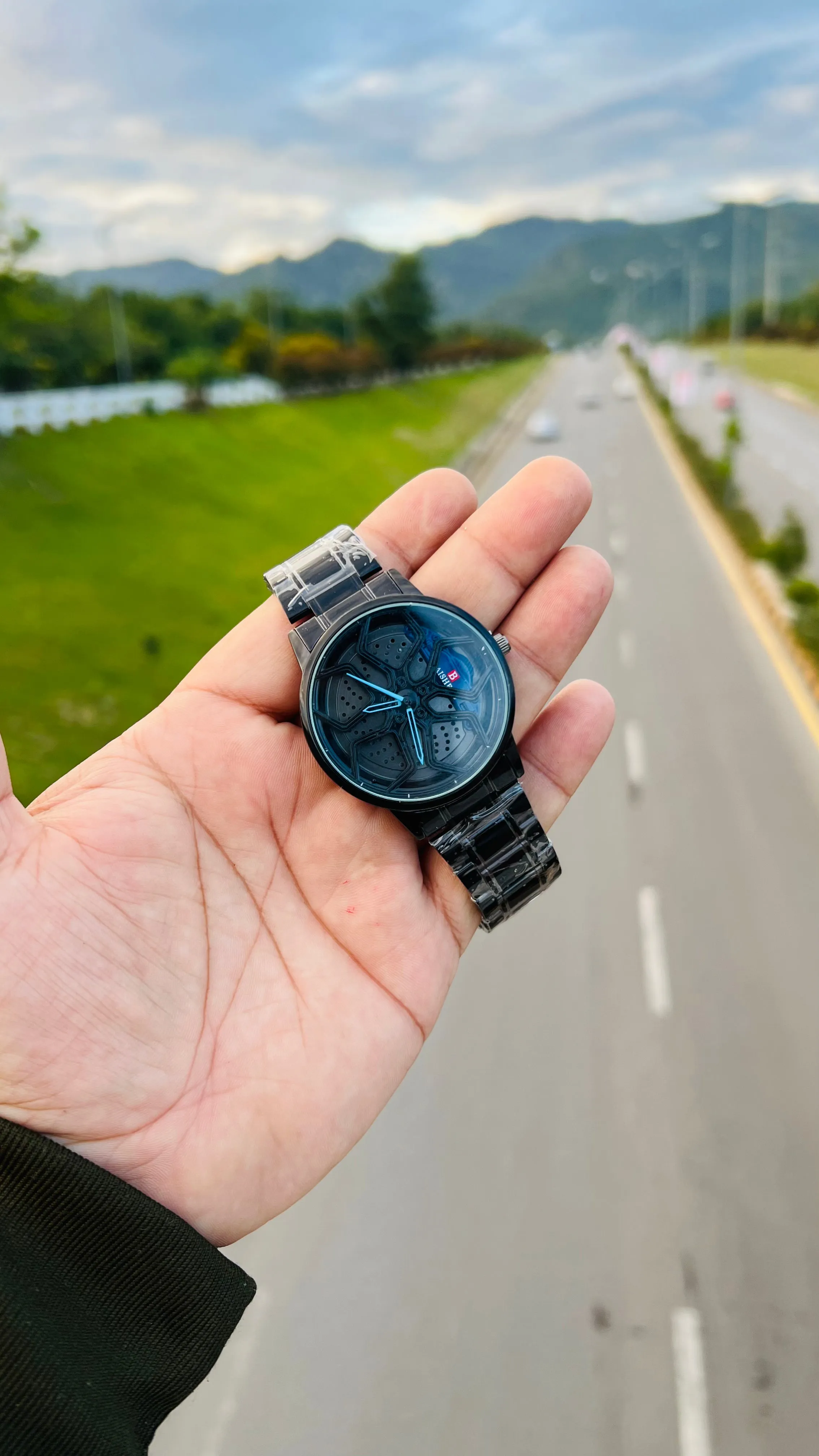 RS8 Whyl - The Alloy Wheel Watch with Stainless Steel Strap