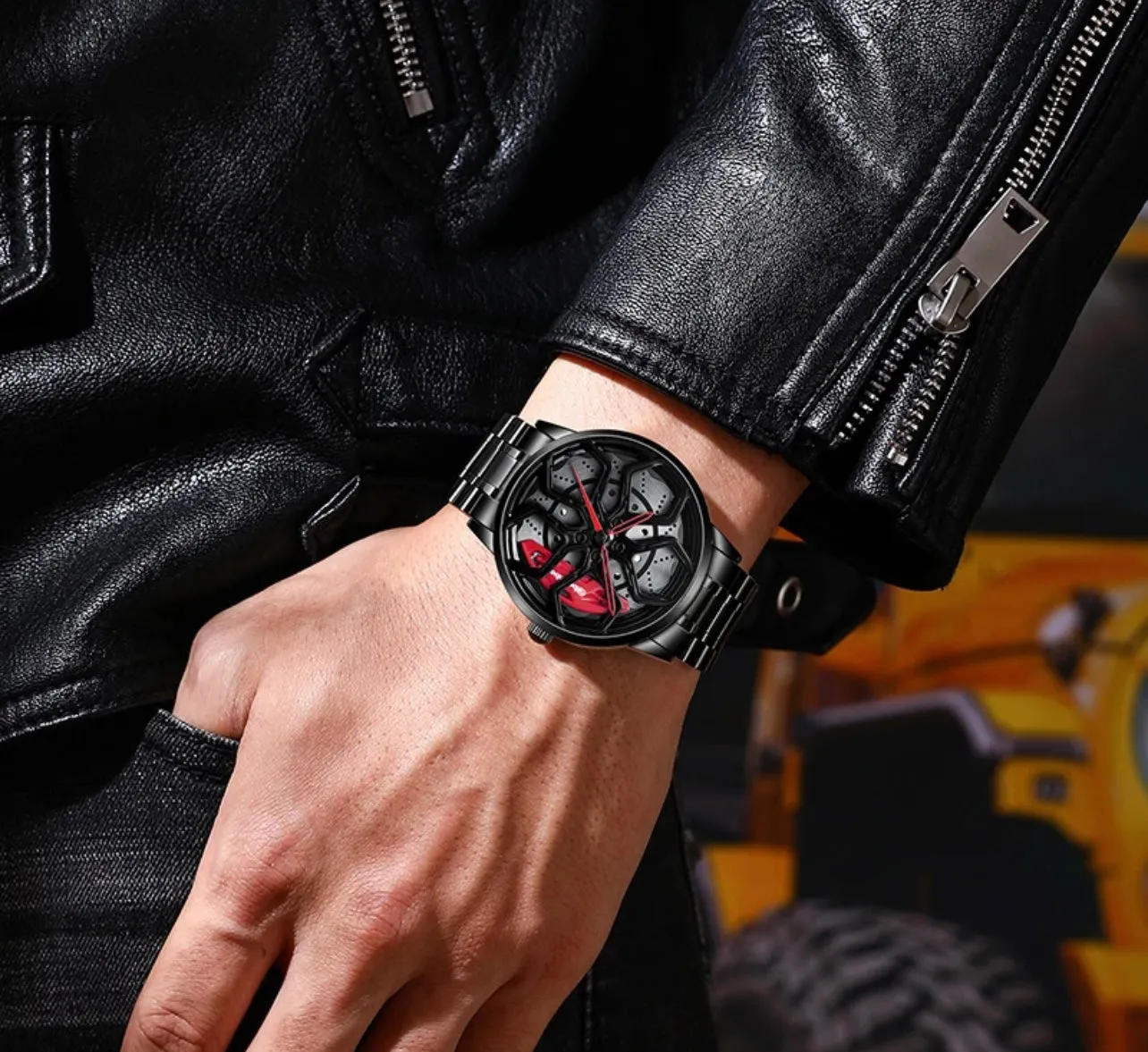 RS8 Whyl - The Alloy Wheel Watch with Stainless Steel Strap