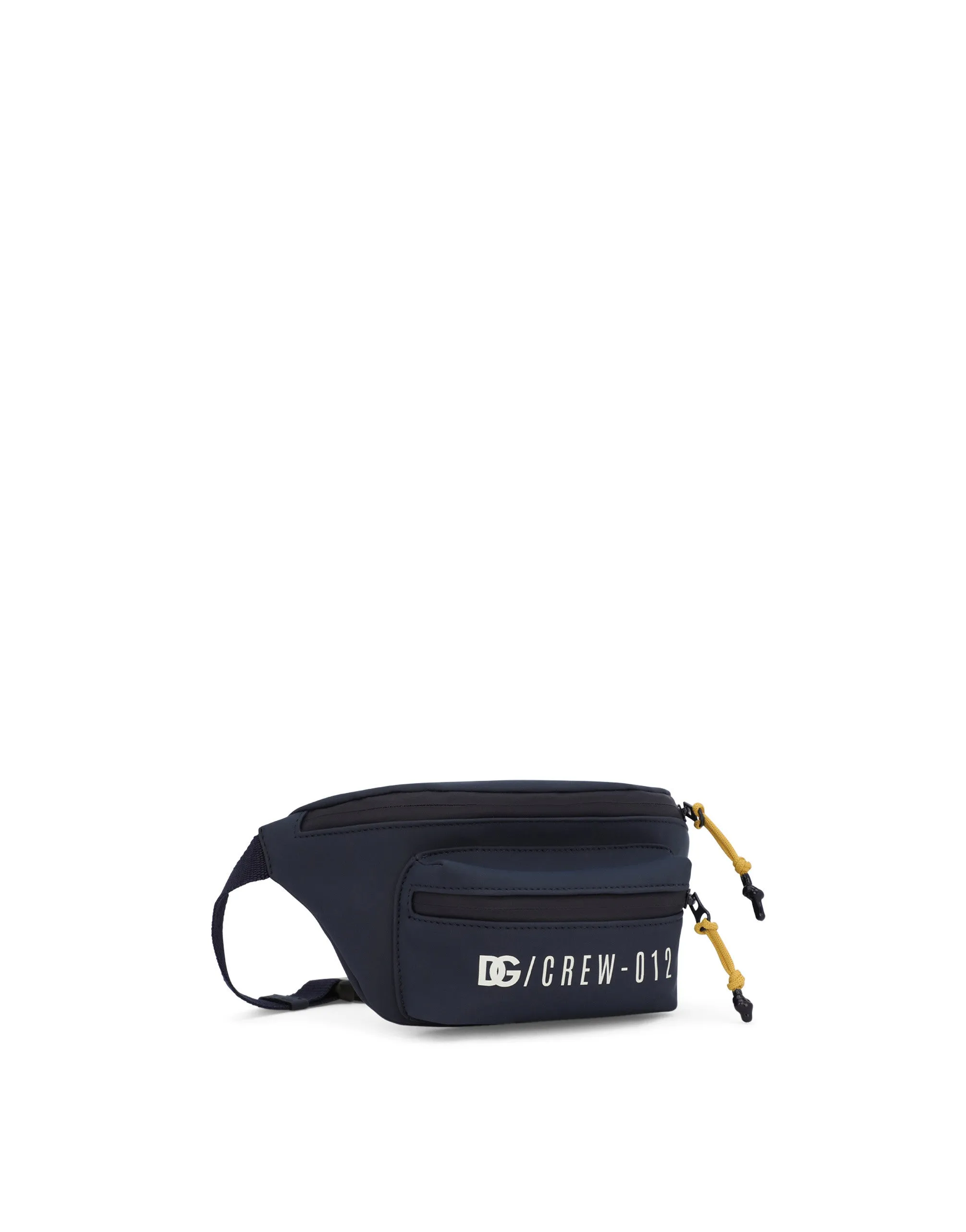 Rubberized technical fabric belt bag