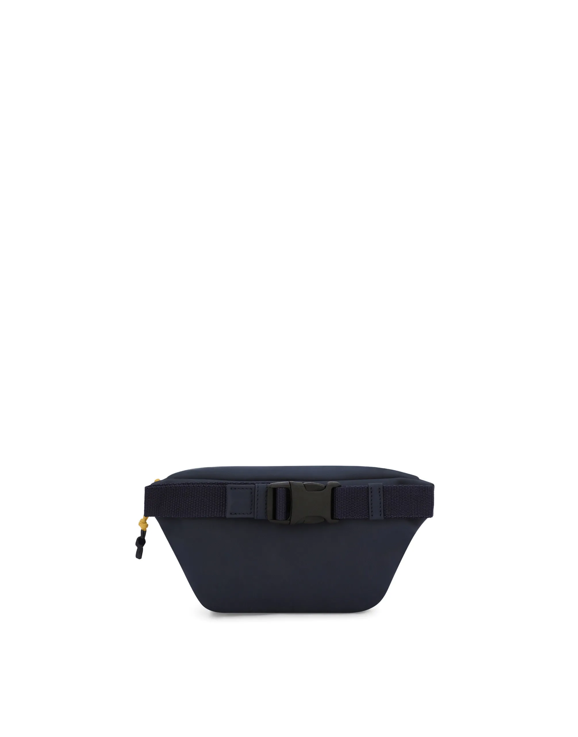 Rubberized technical fabric belt bag