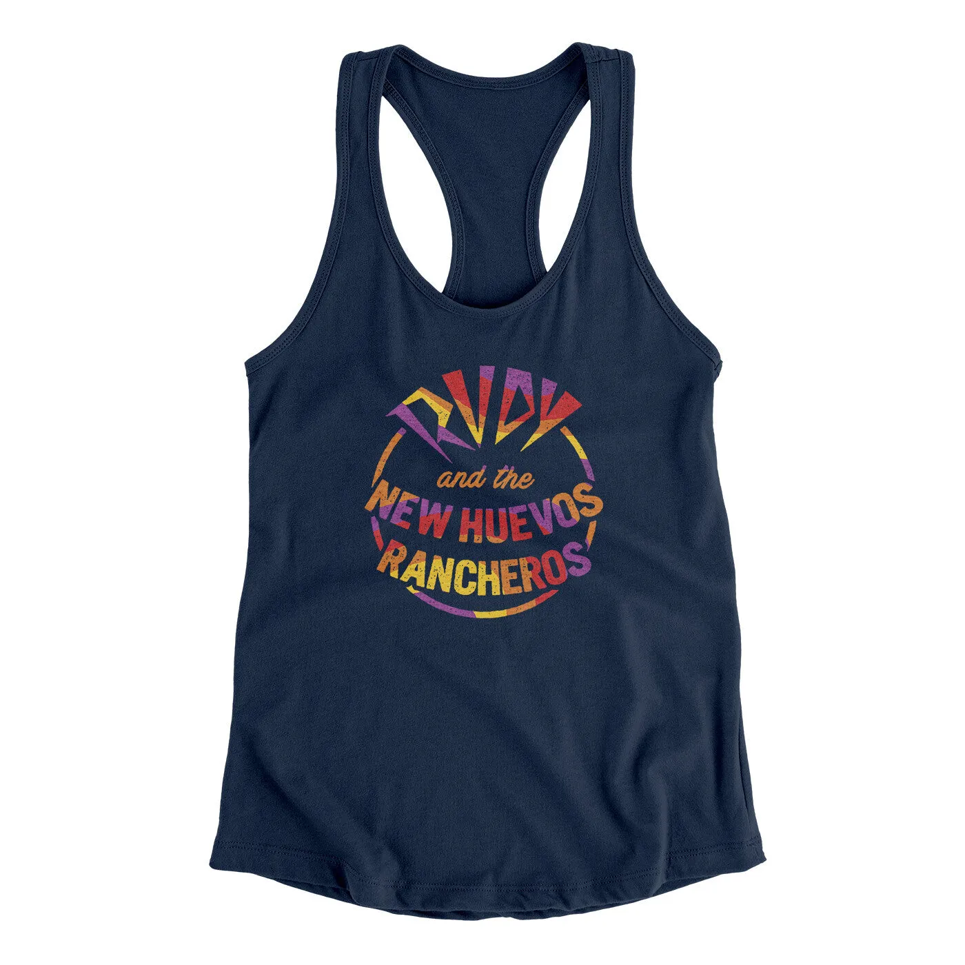 Rudy And The New Huevo Rancheros Women's Racerback Tank