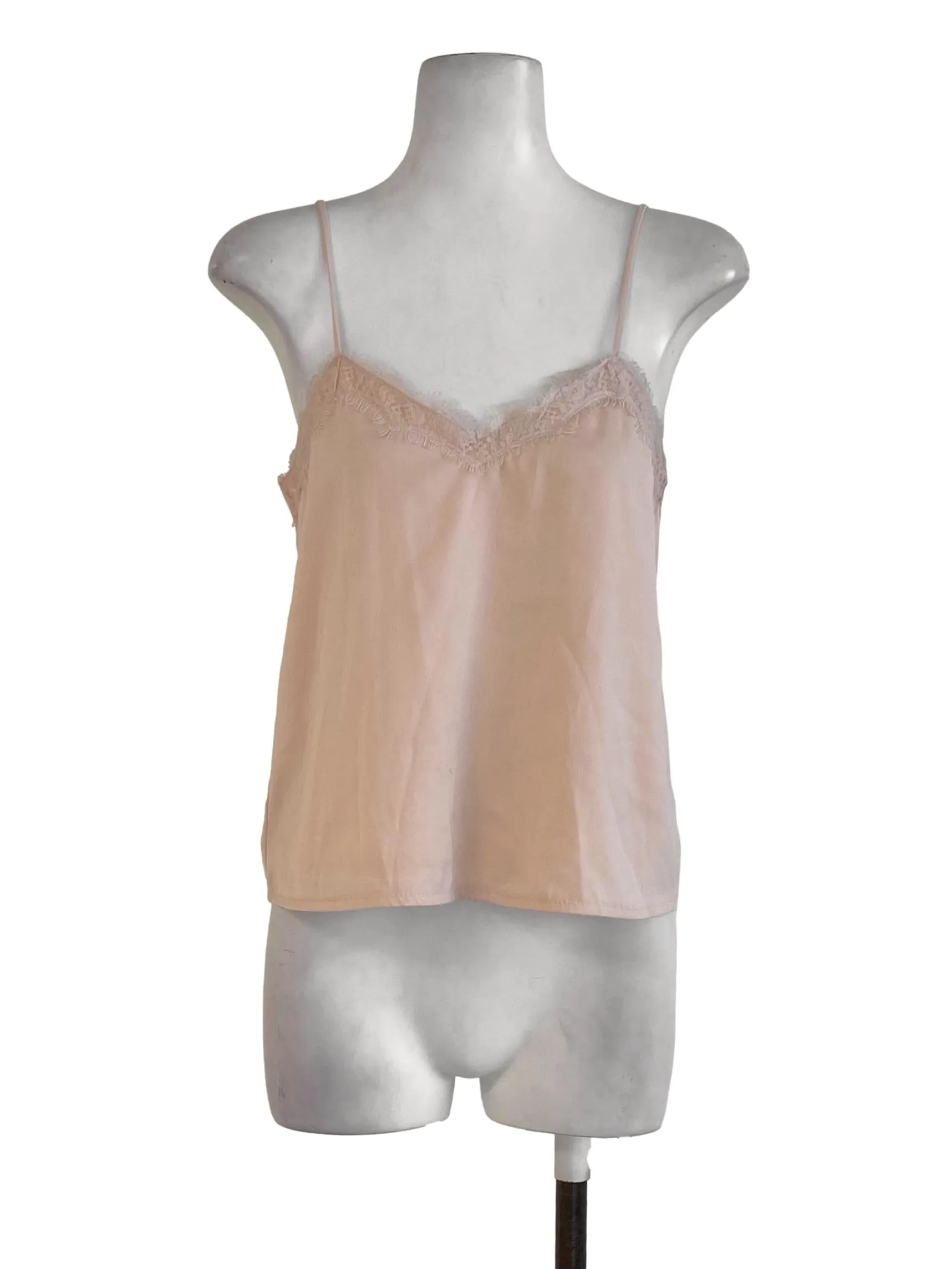 Salmon Lace Tank Top TTR