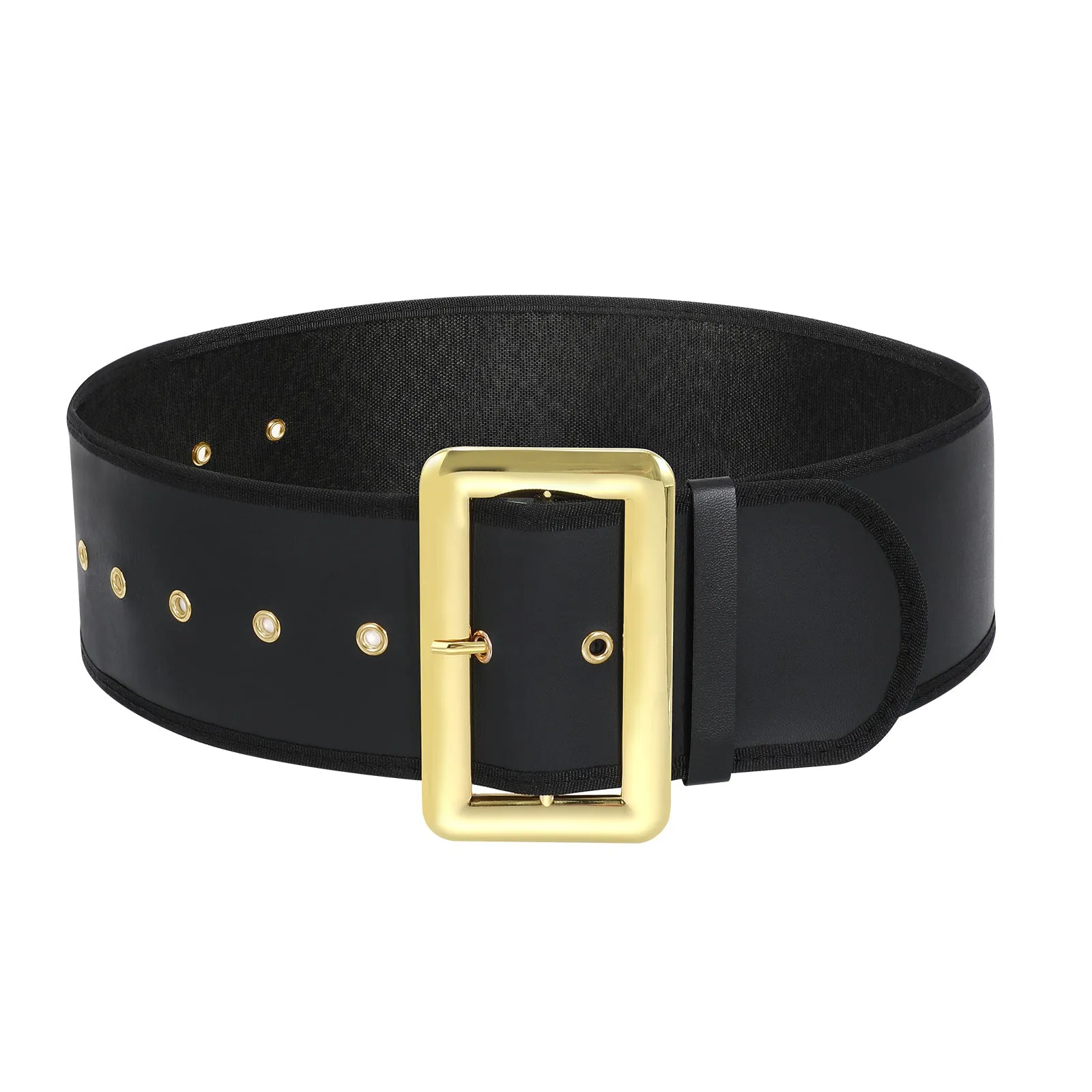 Santa Claus Christmas Wide Leatherwear Fashion Unisex Belt