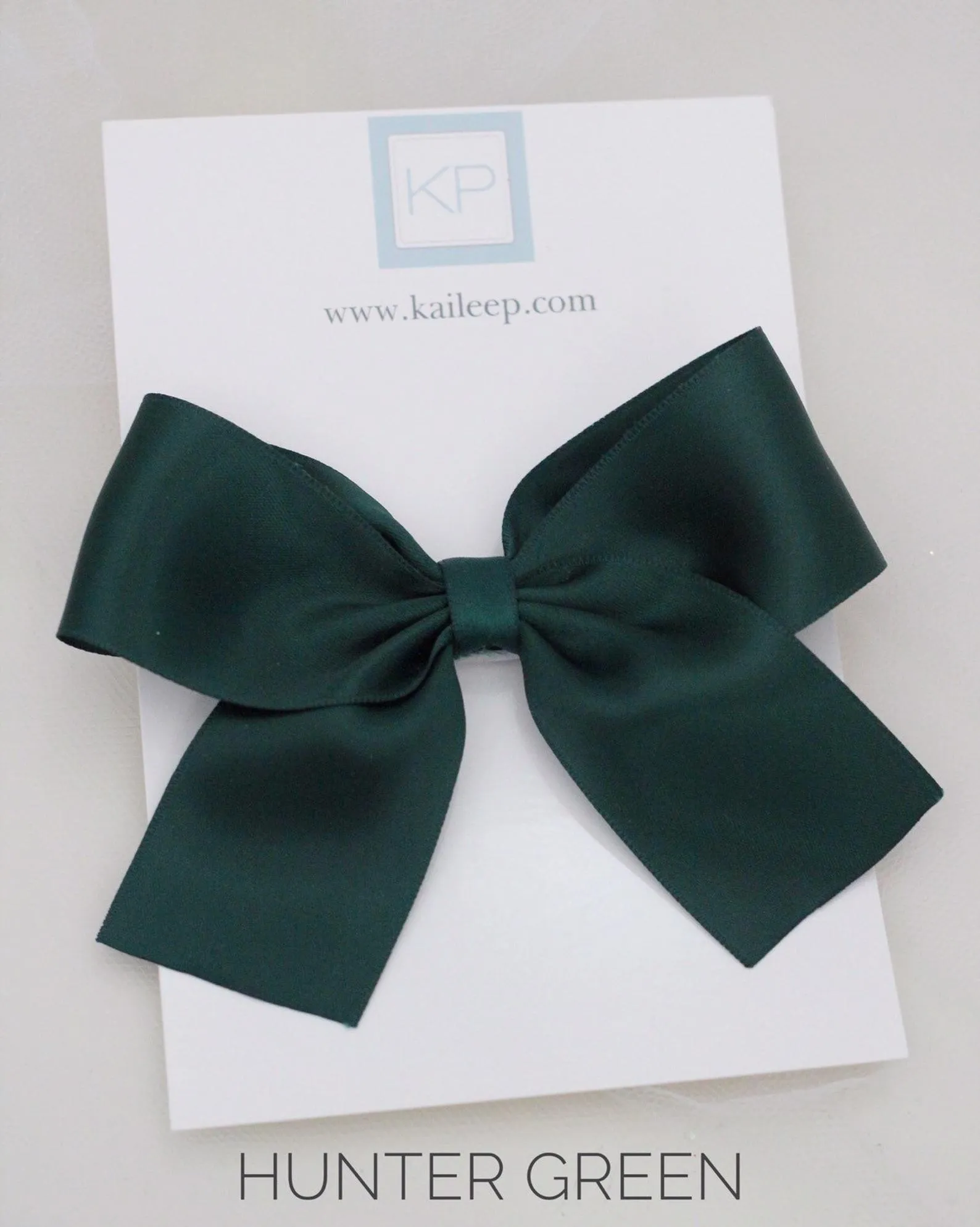 Satin Bow Hair Clips for Girls