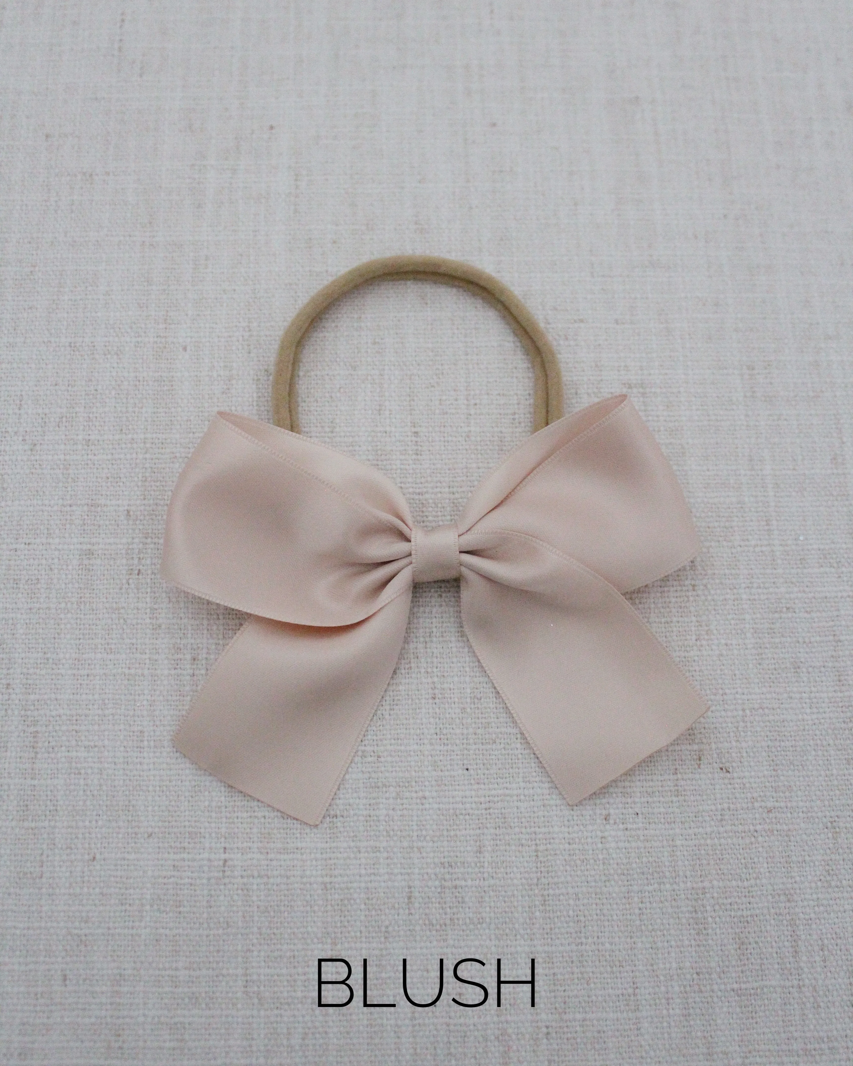 Satin Bow Hair Clips for Girls
