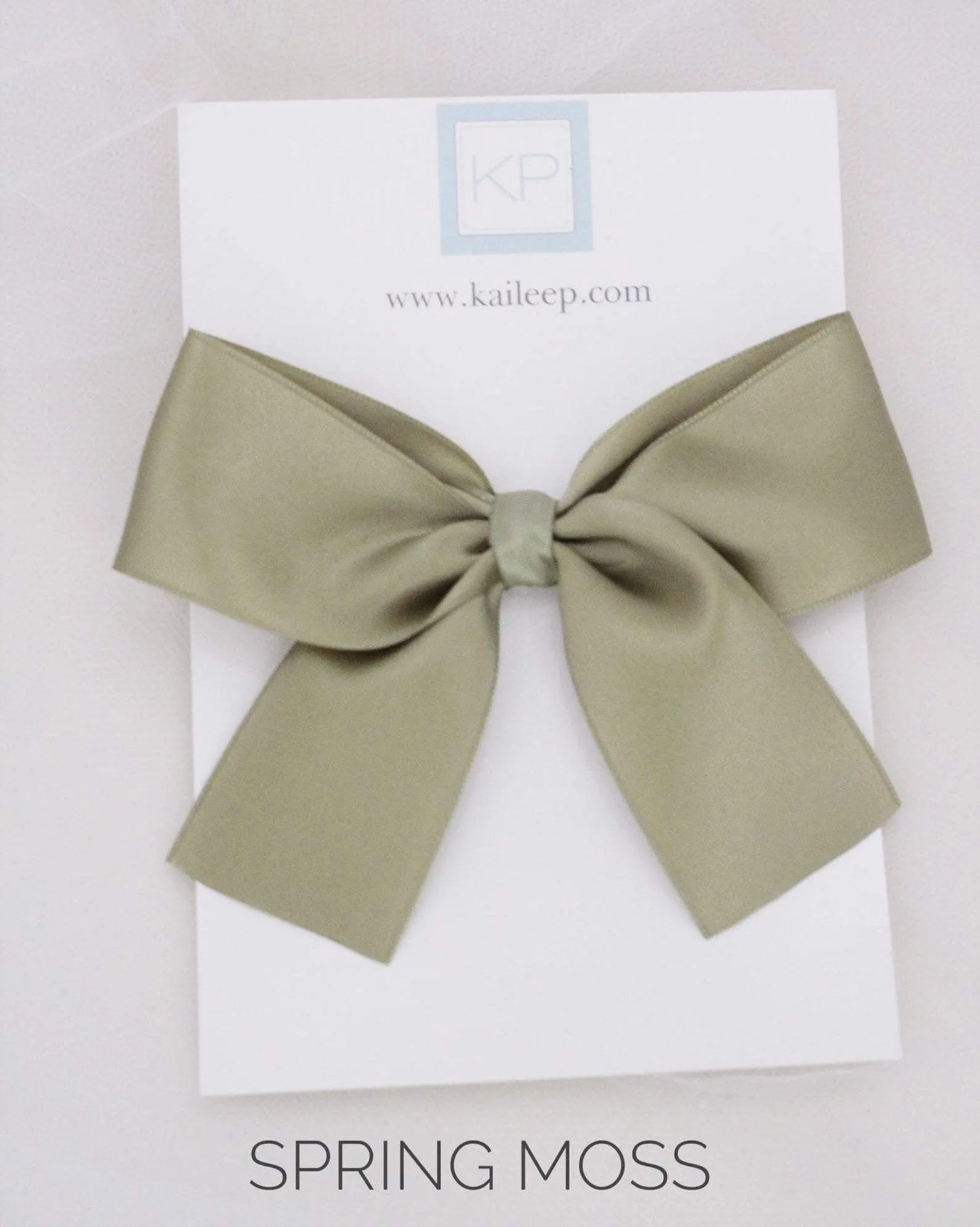 Satin Bow Hair Clips for Girls