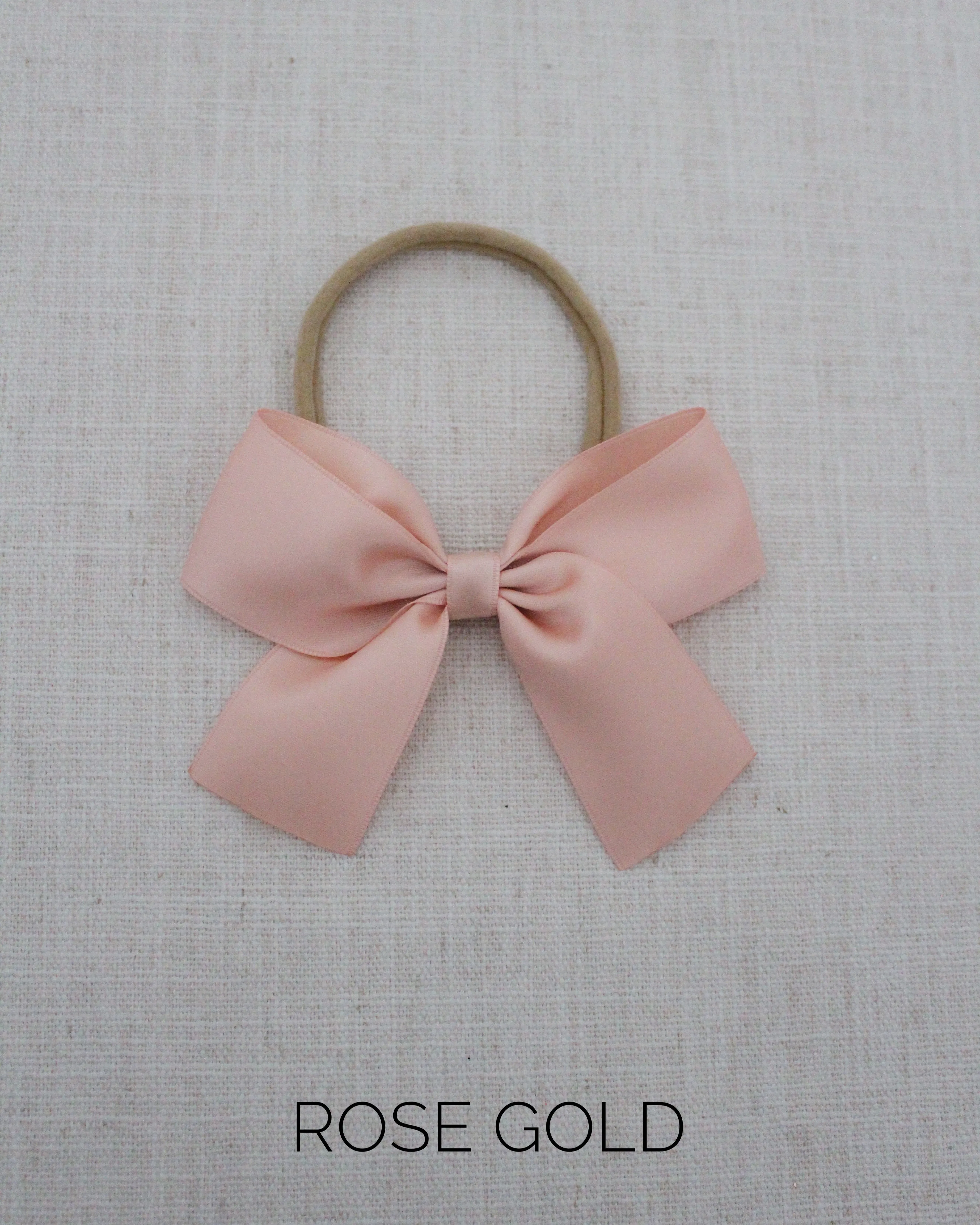 Satin Bow Hair Clips for Girls