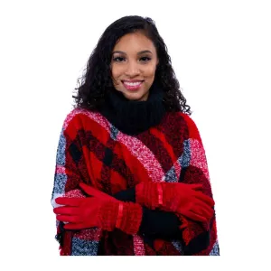 Scarlet Embrace Touchscreen Gloves
