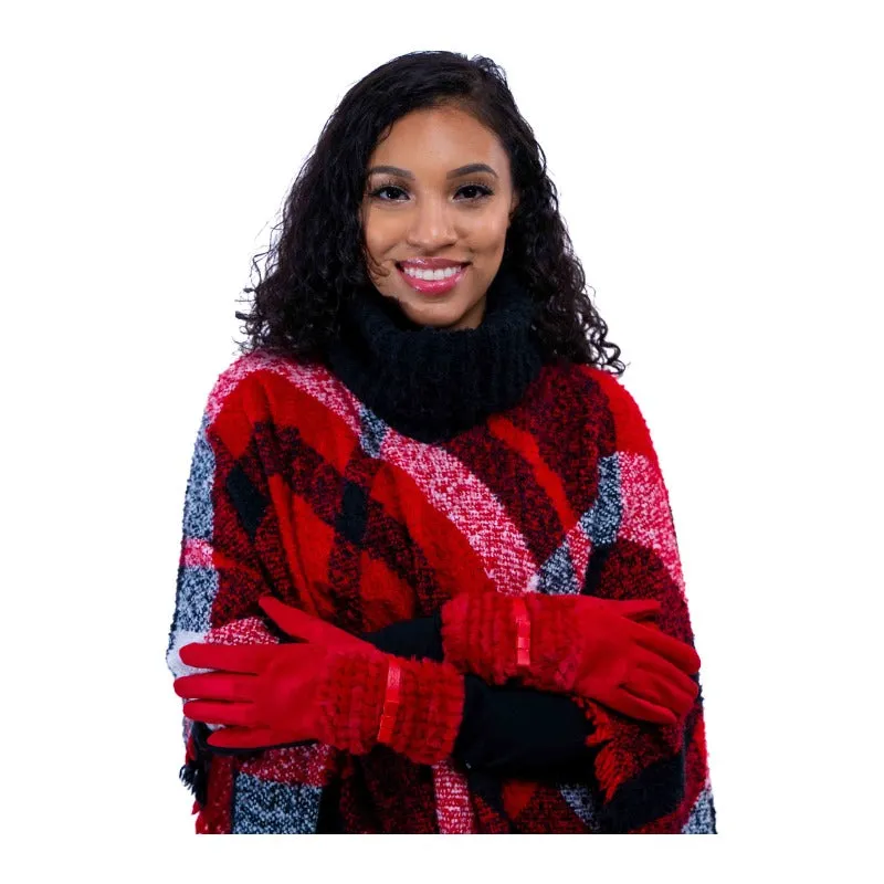 Scarlet Embrace Touchscreen Gloves