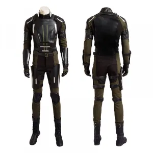Scott Summers Cyclops Black Halloween Outfit Cosplay Costume