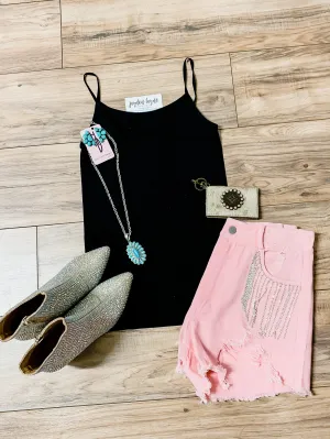 Seamless Spaghetti Strap Tank