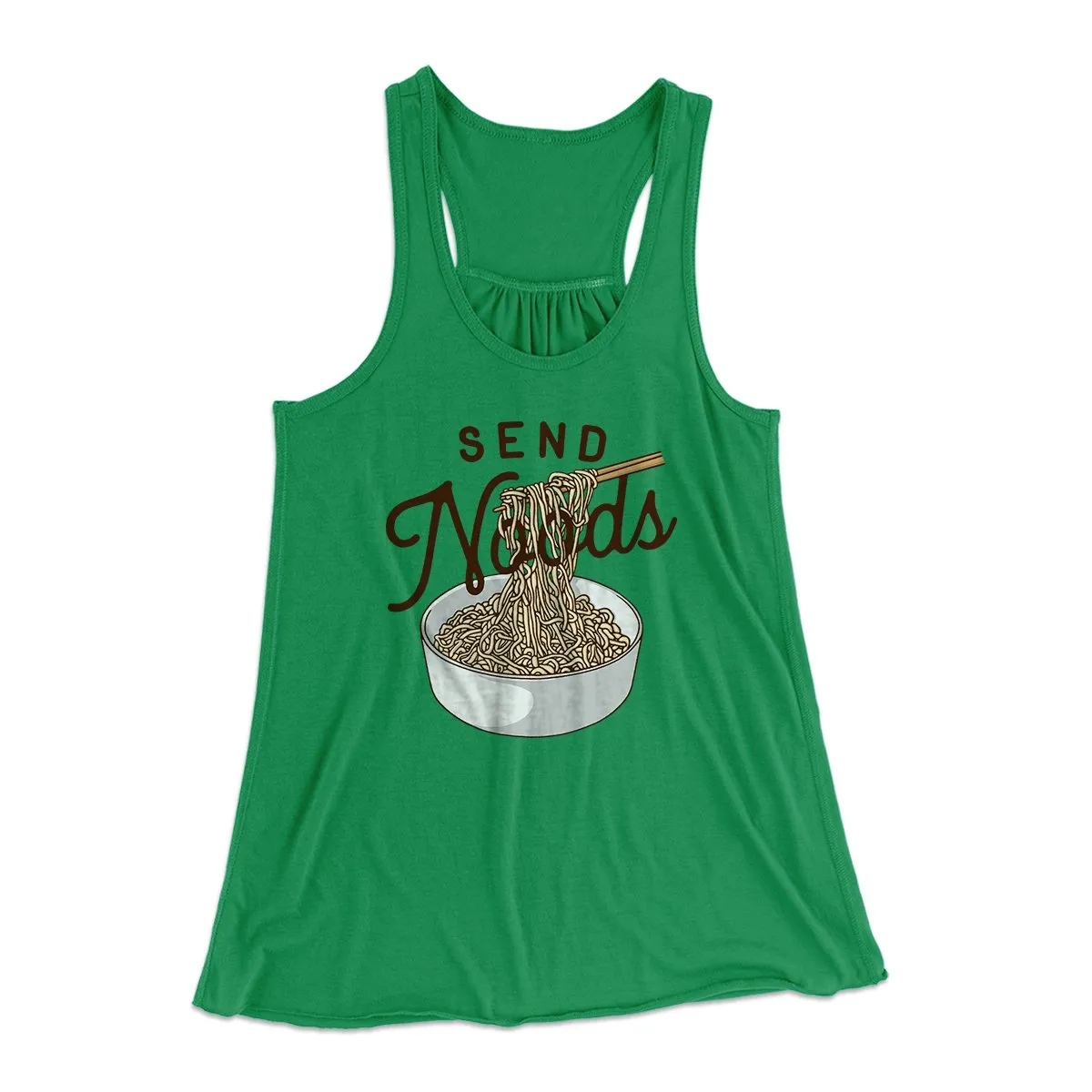Send Noods Funny Women's Flowey Tank Top