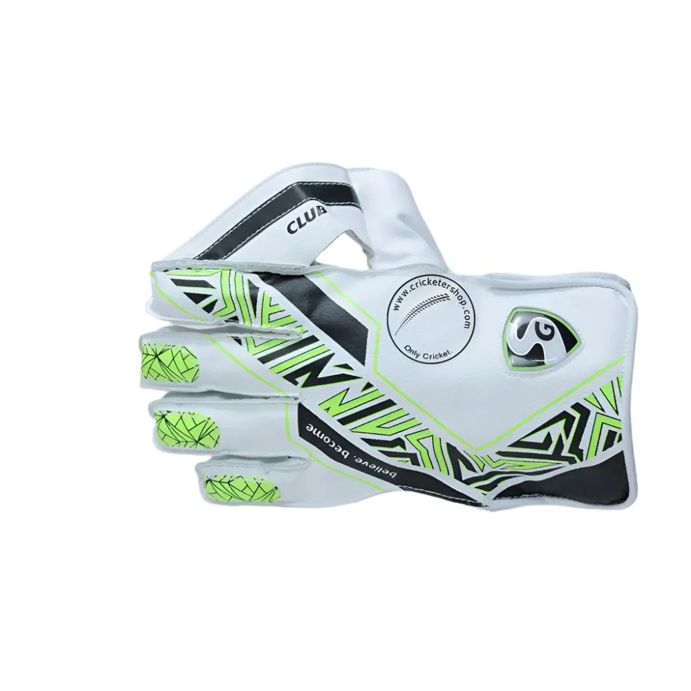 SG Club Cricket Wicket Keeping Gloves