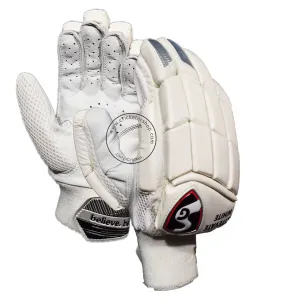 SG Litevate White Cricket Batting Gloves