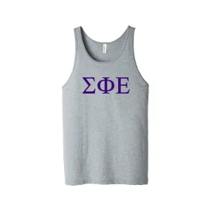 Sigma Phi Epsilon Fraternity Jersey Tank Top