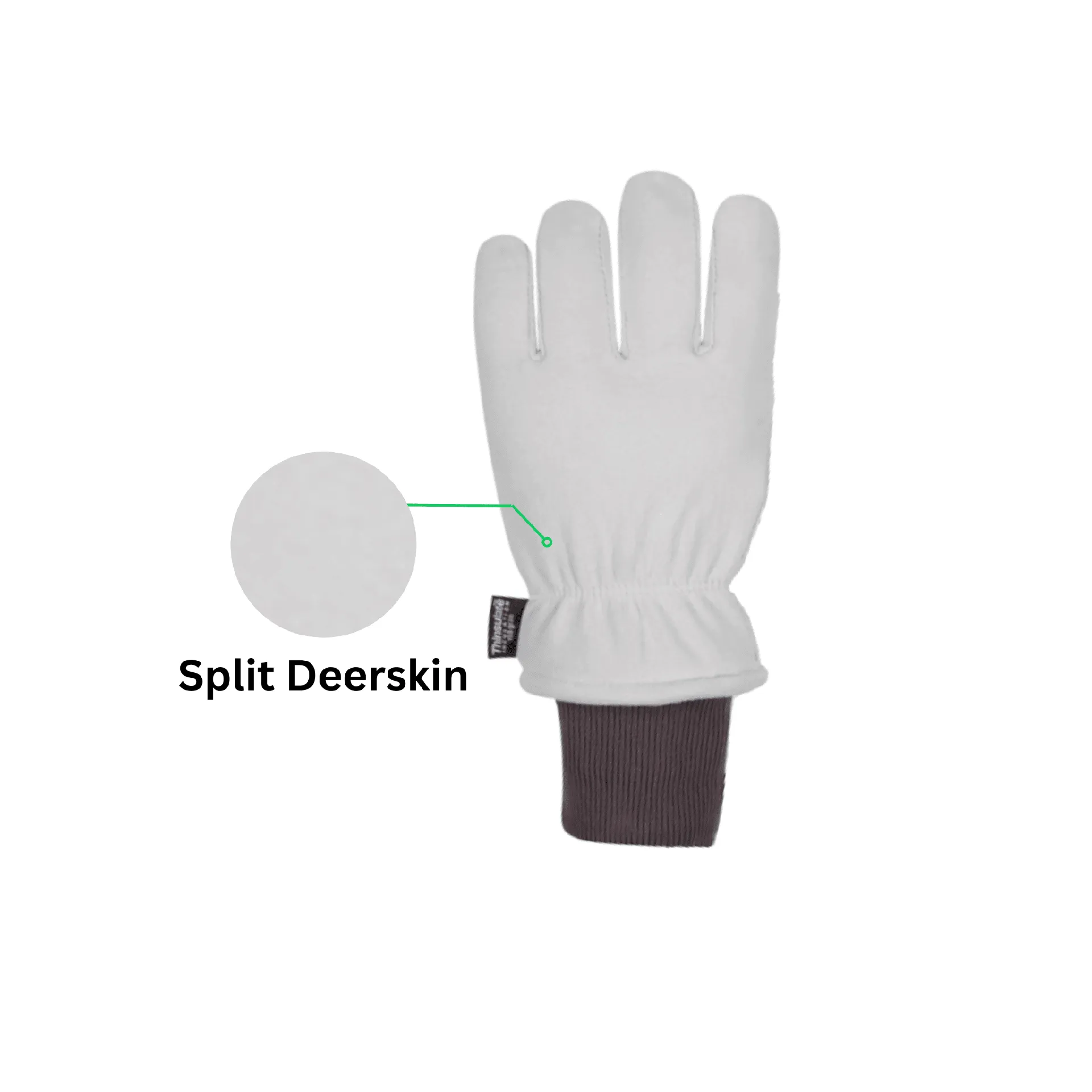 Single Pair - Freezebeater Premium Split Deerskin Gloves