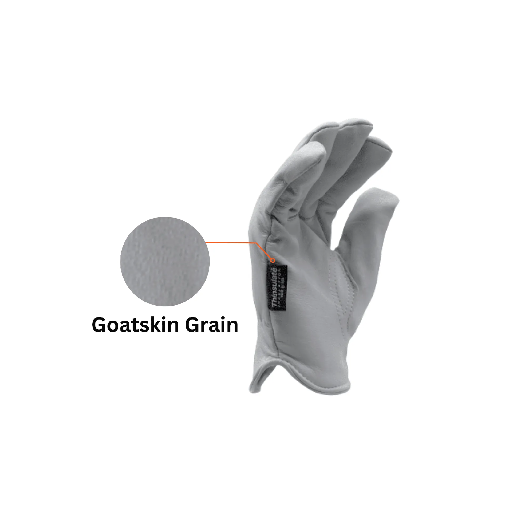 Single Pair - Thinsulate Lined Premium Goatskin Grain Driver Gloves
