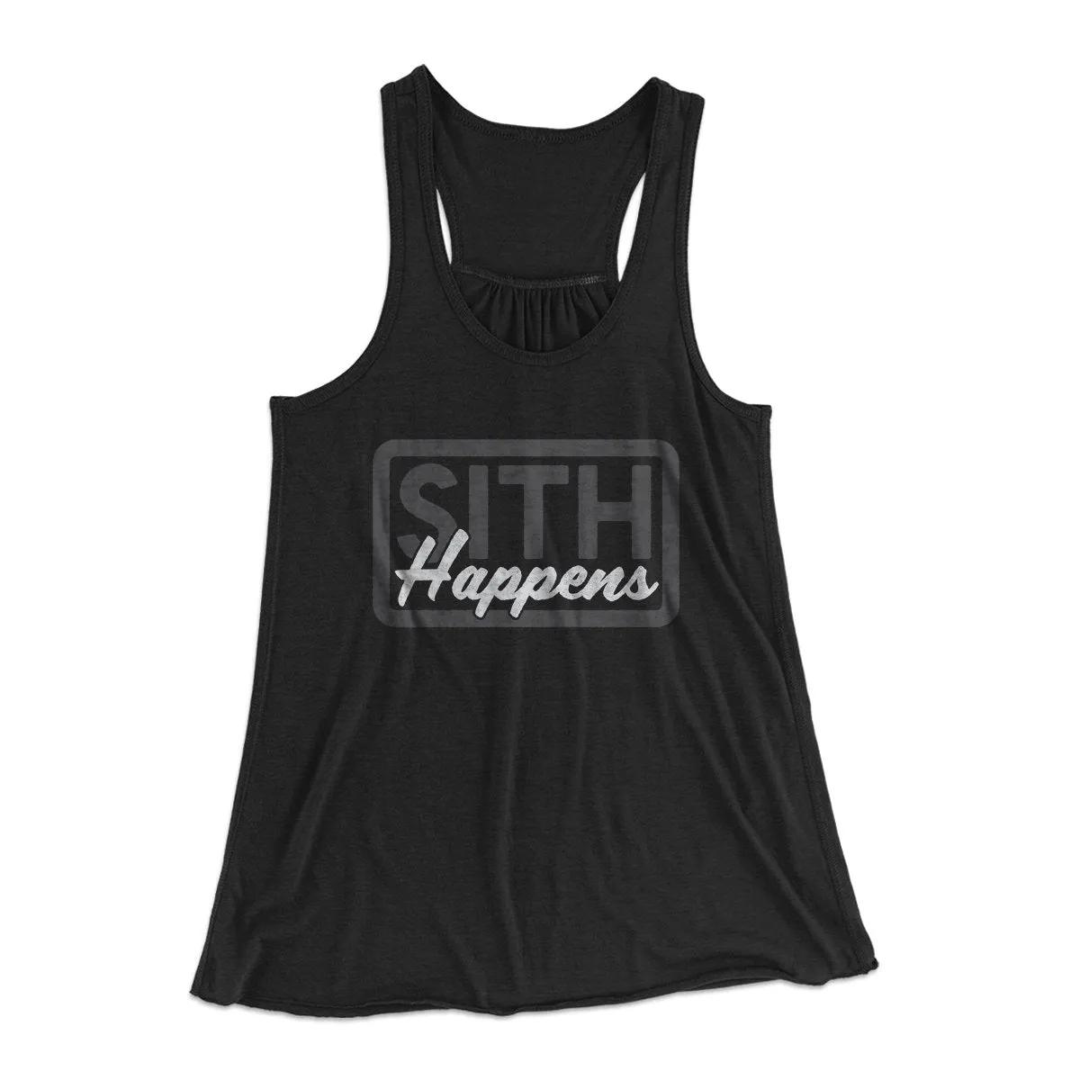 Sith Happens Women's Flowey Tank Top