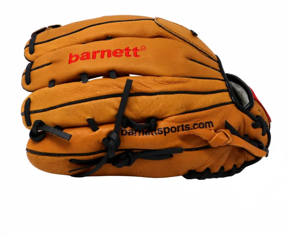 SL-130 Leather baseball glove, outfield, size 13, Brown