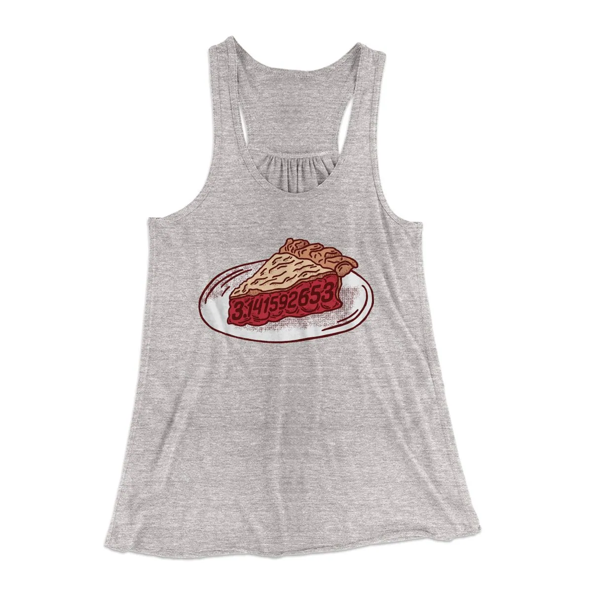 Slice of Pi Women's Flowey Tank Top