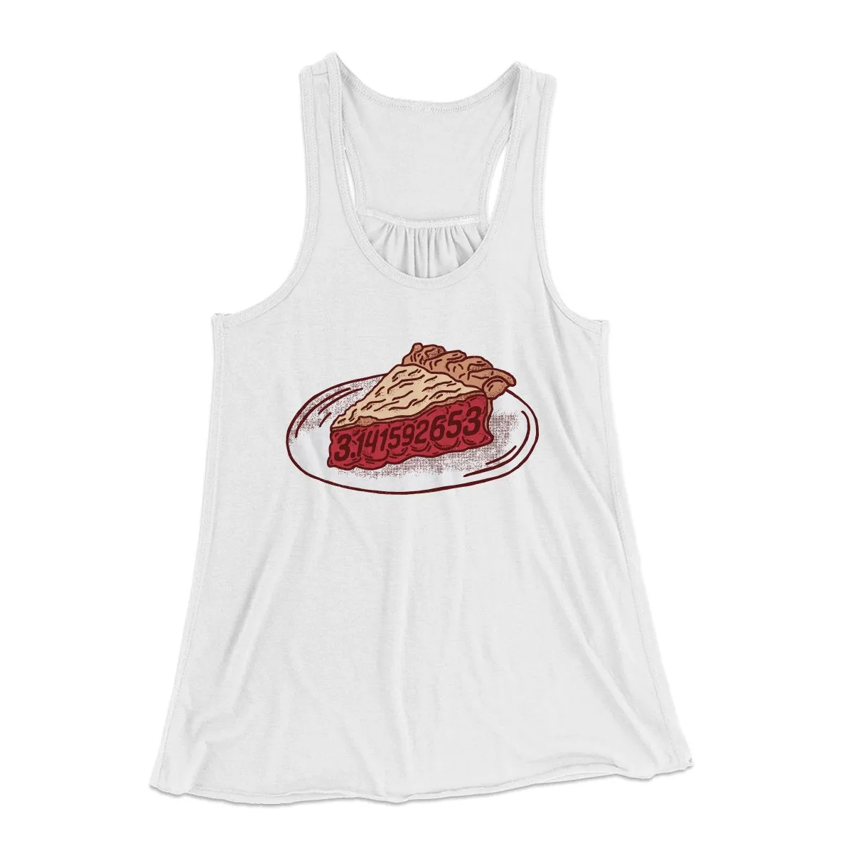 Slice of Pi Women's Flowey Tank Top