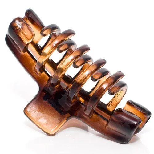 Small French Tortoise Hair Claw