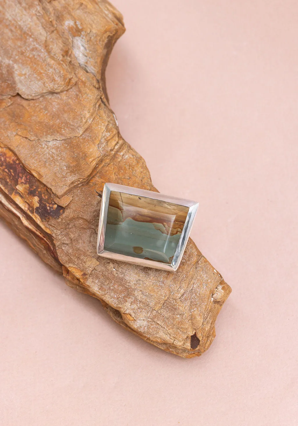 Small Owyhee Lapidary Inlay Belt Buckle
