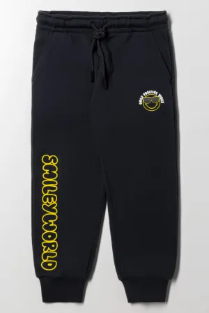 Smiley Trackpants Dark Grey