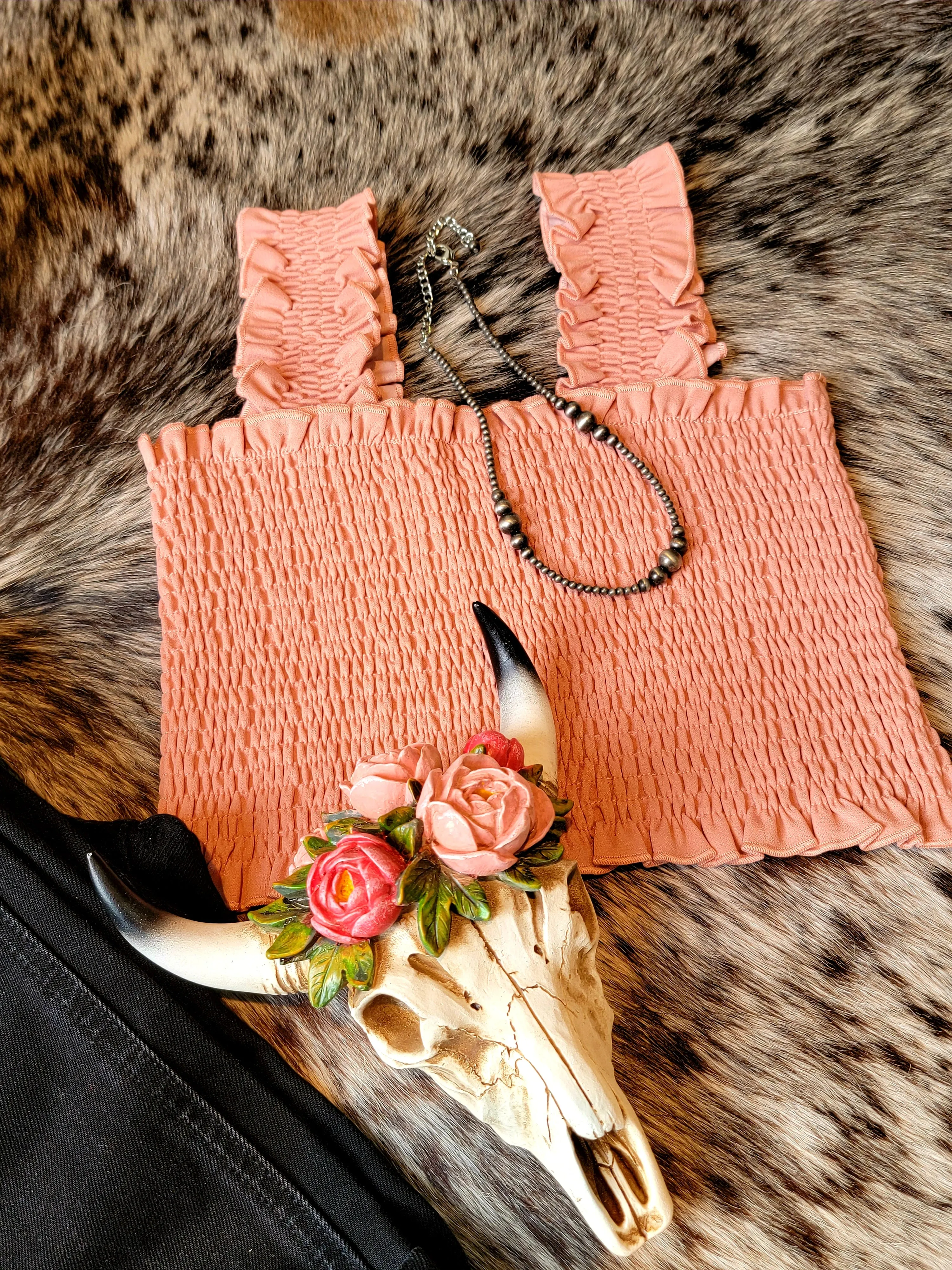 Smocked Crop