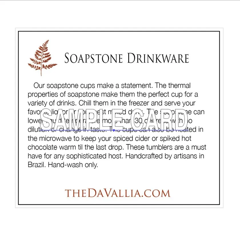 Soapstone Cup
