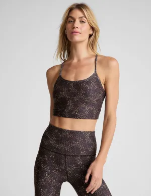 Softmark Slim Racerback High Cropped Tank by Beyond Yoga | Ditsy Leopard