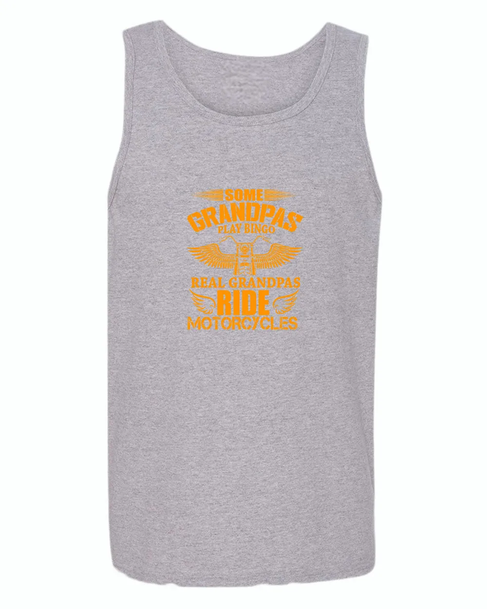 Some grandpas play bingo, real grandpas ride motorcycle tank top
