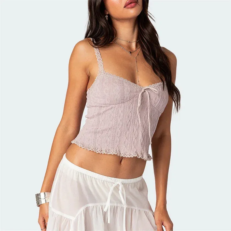 Spaghetti-Strap Cami Tank Top
