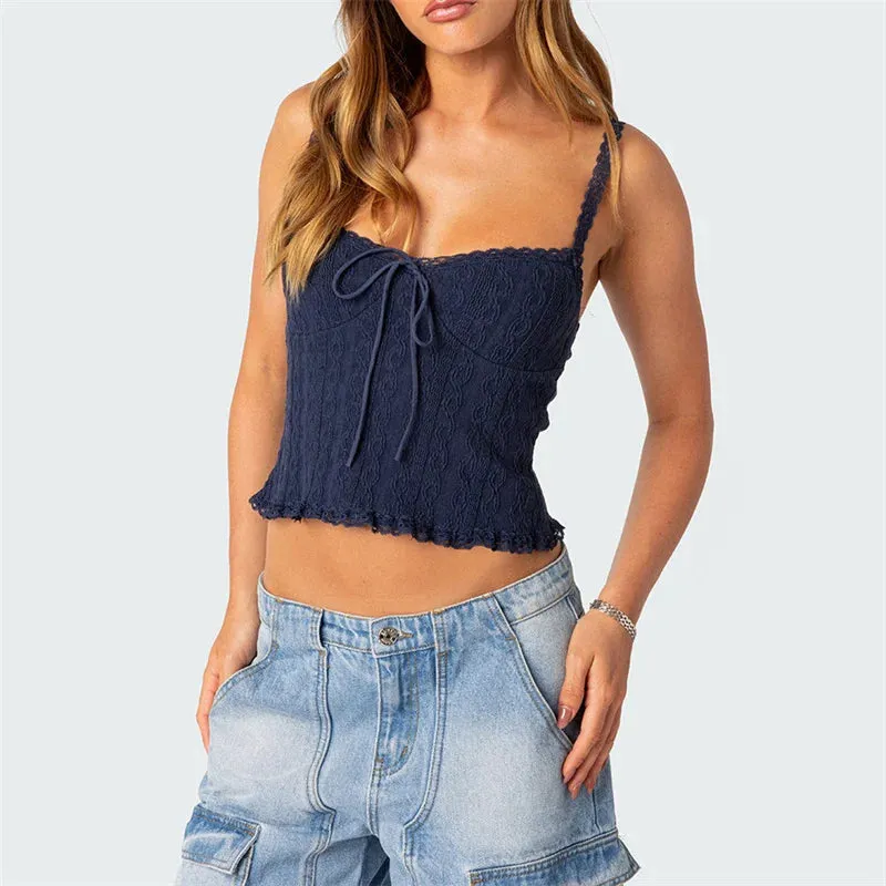 Spaghetti-Strap Cami Tank Top