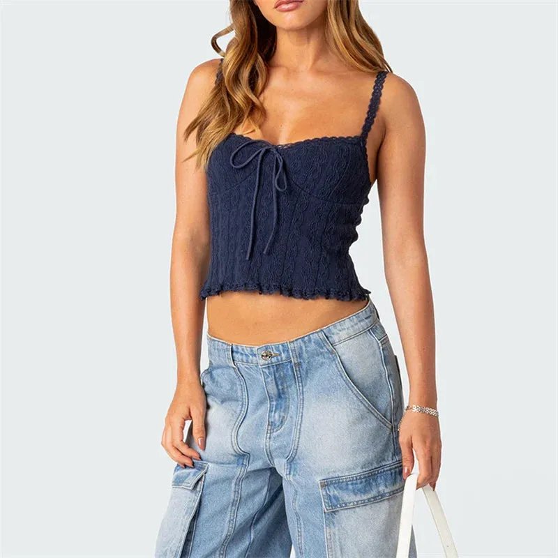 Spaghetti-Strap Cami Tank Top