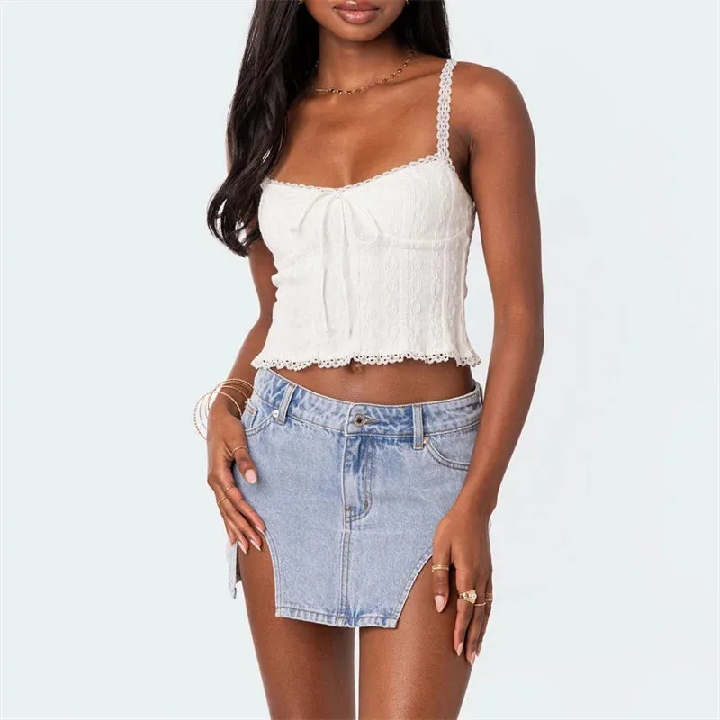 Spaghetti-Strap Cami Tank Top