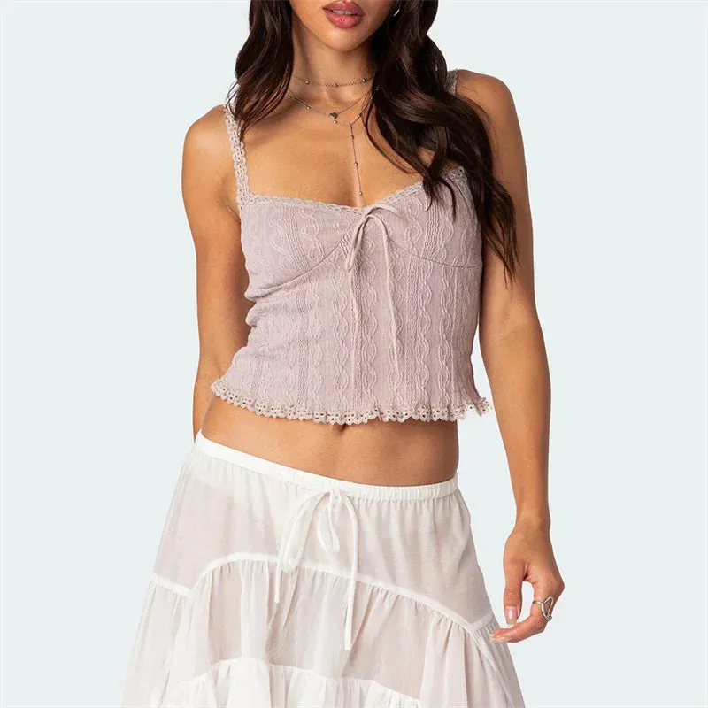 Spaghetti-Strap Cami Tank Top