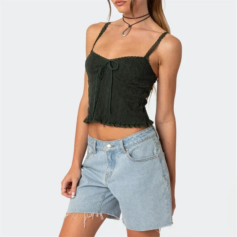 Spaghetti-Strap Cami Tank Top