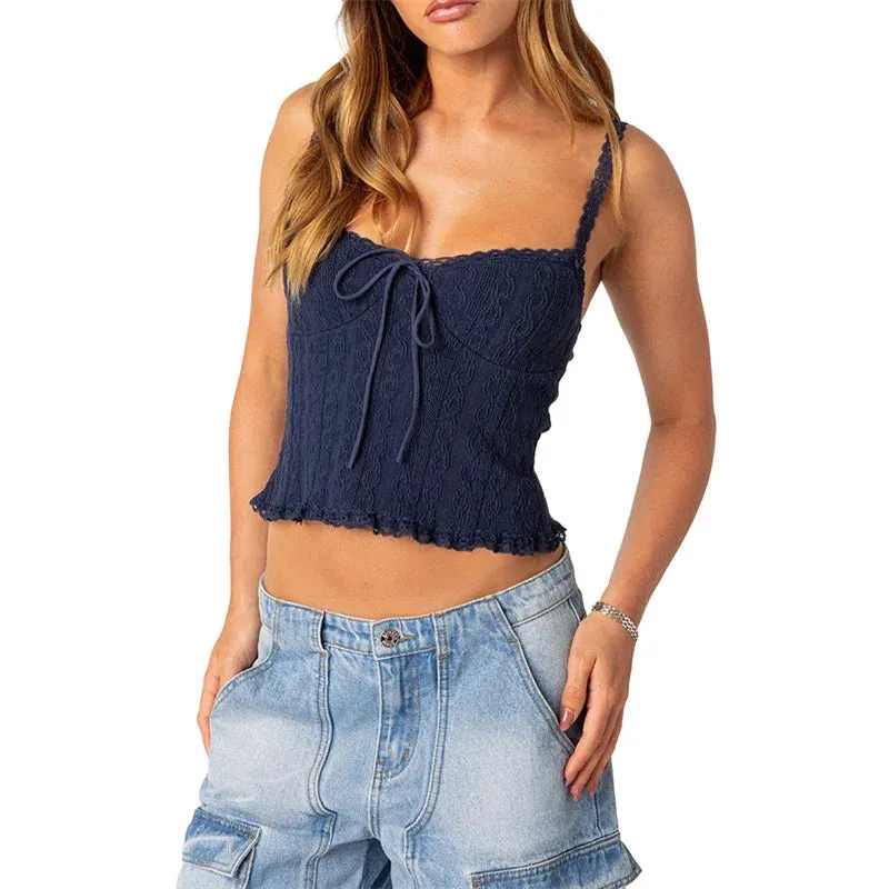 Spaghetti-Strap Cami Tank Top