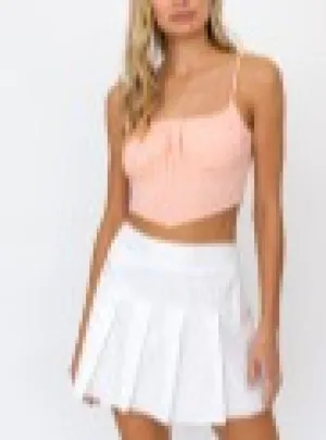 Spaghetti Strap Peasant Bandana Crop Top