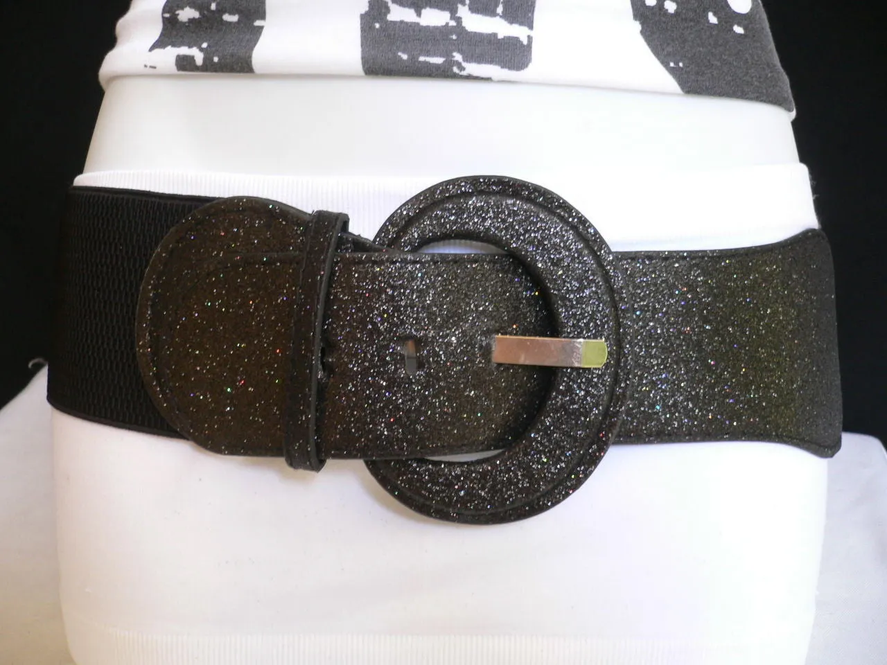 Sparkling Glitter Elastic Belt